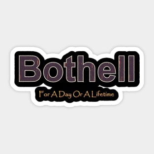 Bothell Grunge Text Sticker